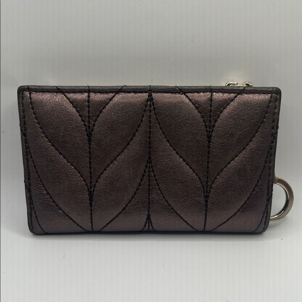 Kate Spade Briar Lane Quilted Mikey Wallet with Keychain - Picture 4 of 13